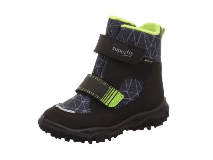 Superfit zimni boty s membranou 1 006080 0020 schwarz green botonozka