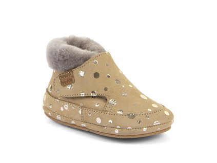 Kožené barefoot zimní capáčky Froddo Walkers G1160003-1