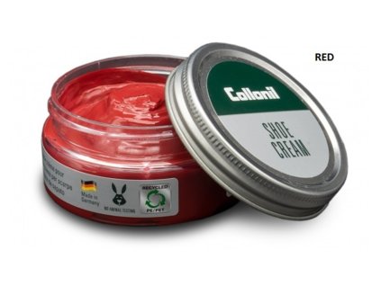 shoe cream red