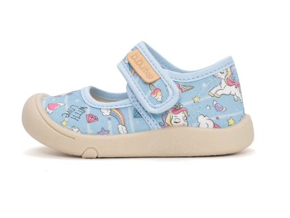 C100 61436A DDStep plátěné baleríny Botonozka 1