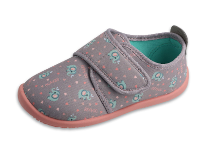 902x057 dívčí bačkorky barefoot Befado sloni Botonožka (1)