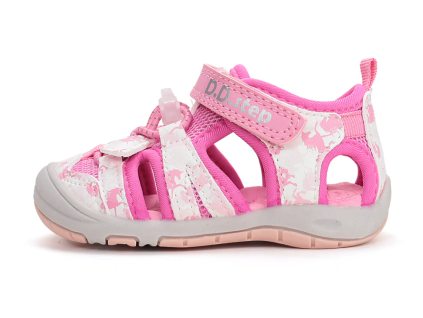 G065 61146D Dětské dívčí sandále DDStep Botonozka 1