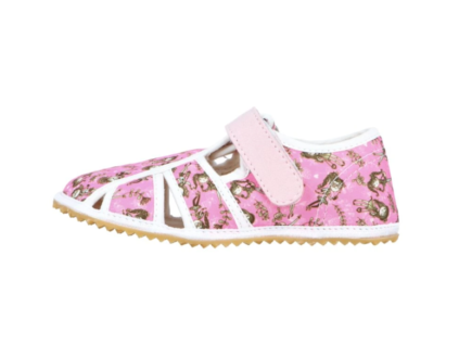 Bačkorky Jonap Home New růžová dívka Botonožka 1