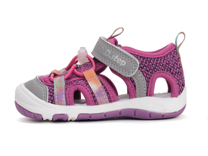 G065 61599D Dětské dívčí sandále DDStep Botonozka 1