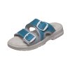 Dámské zdravotní pantofle Santé 517/55/56 tyrkys/šedá č. 1