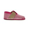 Dětské bačkory Pegres BF01 růžová barefoot č. 3