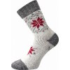 Extra teplé ponožky VoXX Alta šedé MERINO + ALPAKA č. 1
