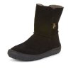Dětské zimní kozačky barefoot FRODDO G3160207-4 Black s membránou č. 1