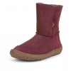 Dětské zimní kozačky barefoot FRODDO G3160207-1 Bordeaux s membránou č. 1