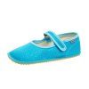 Barefoot bačkory BEDA Turquoise Shine - pevný opatek