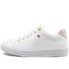 Pe211102 01 Kožené bílé dámské tenisky Pegada Botonozka