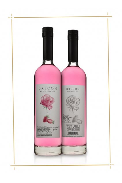 brecon rose petal gin