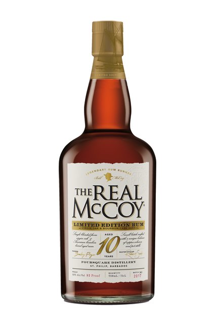 The Real McCoy Limited Edition 10 Year Virgin Oak & Bourbon Cask Aged Rum