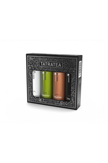 TATRATEA SET MINI 4*0.04L 22%-52% ČIERNA KAZETA