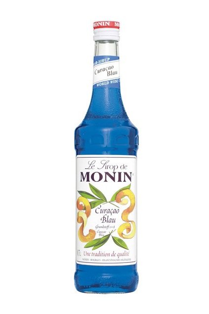 monin curacao blue