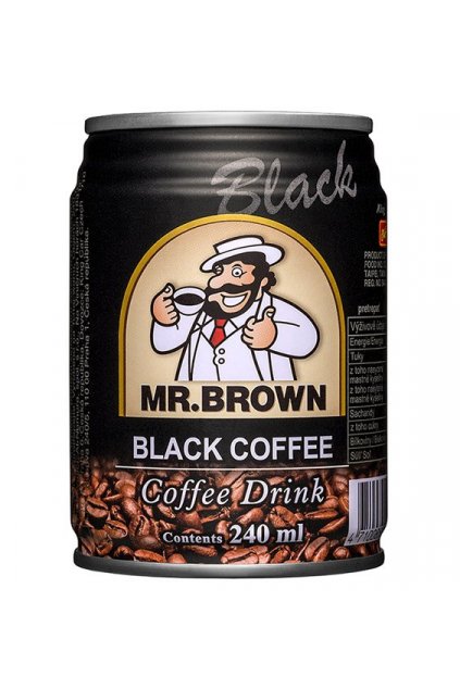 mr brown black coffee