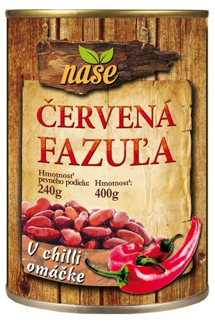 nase cervena fazula chilli