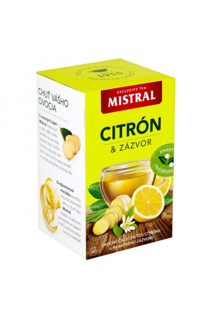 mistral citron zazvor