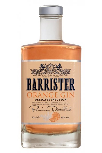 barrister orange gin