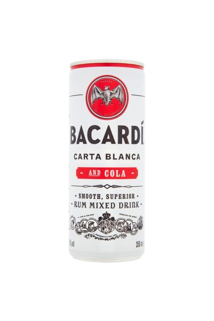 bacardi cola plech