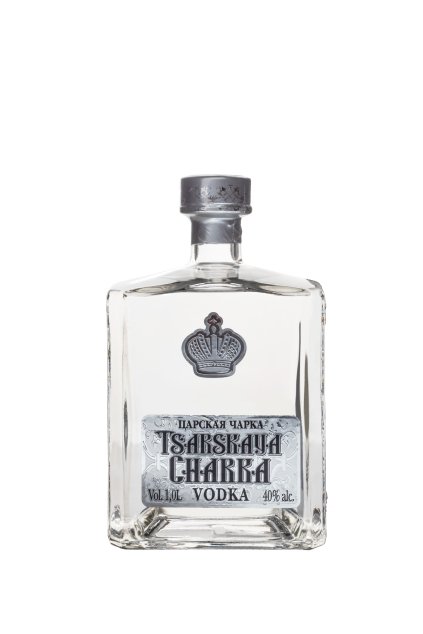 TSARSKAYA CHARKA VODKA SILVER 1L 40%