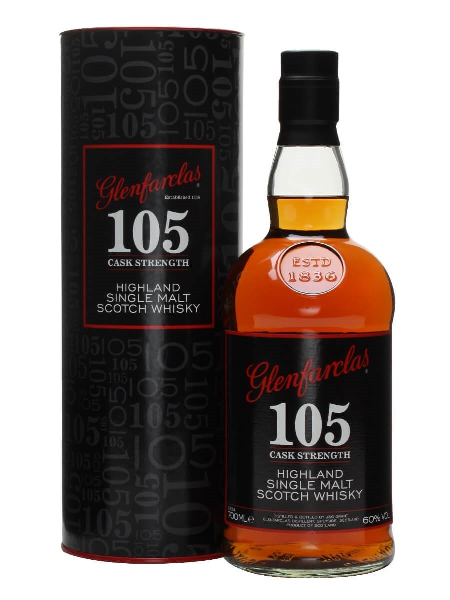 GLENFARCLAS 105 CASK STRENGTH 1L 60% GB (tuba)