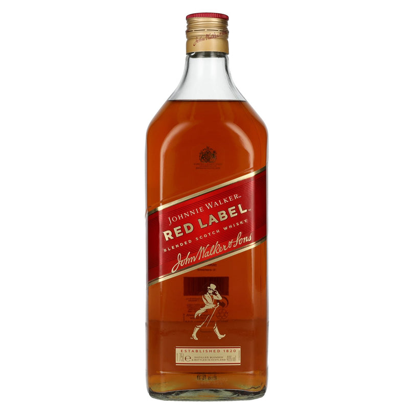 JOHNNIE WALKER RED LABEL 1.75L 40% (čistá fľaša)