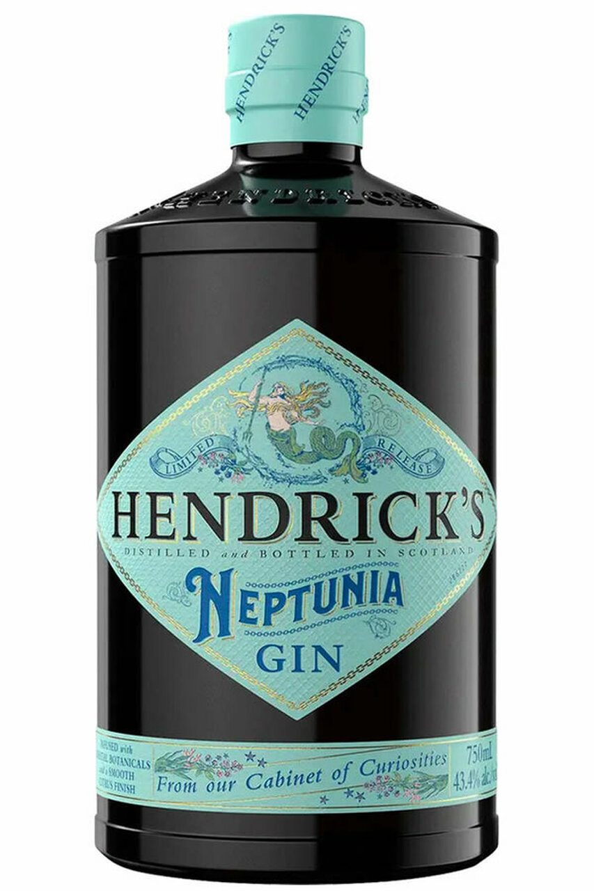 Hendrick's Neptunia 43,4% 0,7 l (čistá fľaša)