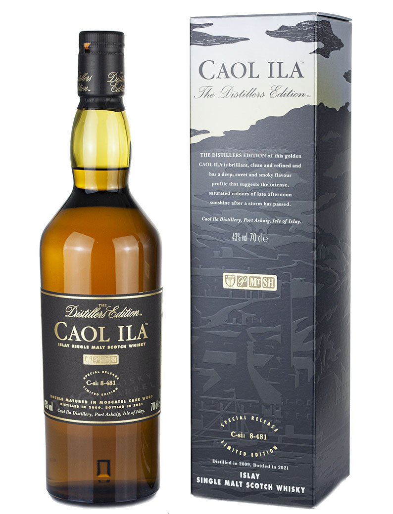 CAOL ILA THE DISTILLERS EDITION 2021 DOUBLE MATURED 0.70L 43% GB (kartón)