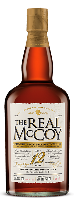 THE REAL MCCOY 12YO 100 PROOF 0.70L 50% (čistá fľaša)