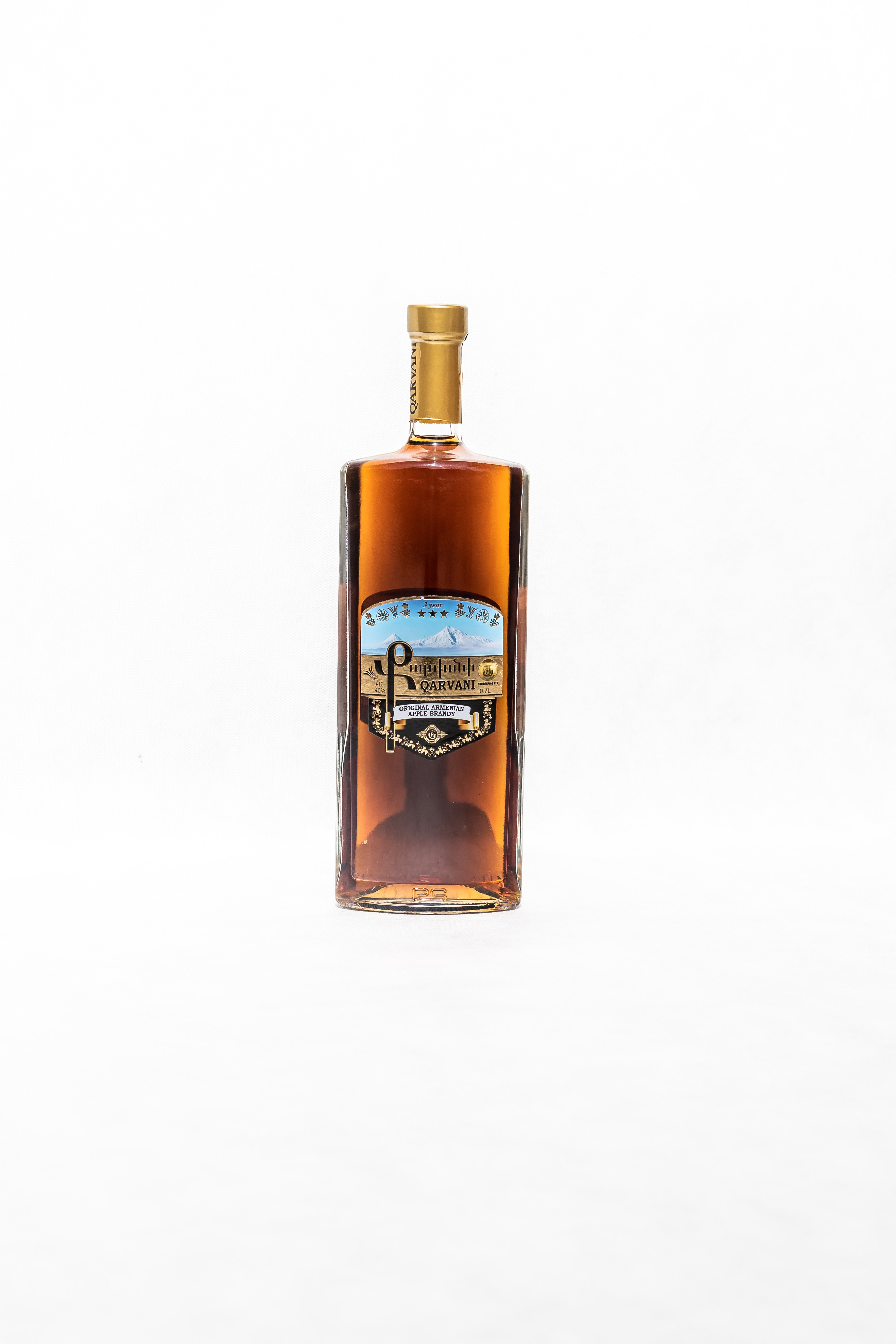 APPLE BRANDY QARVANI 0.70L 40% (čistá fľaša)