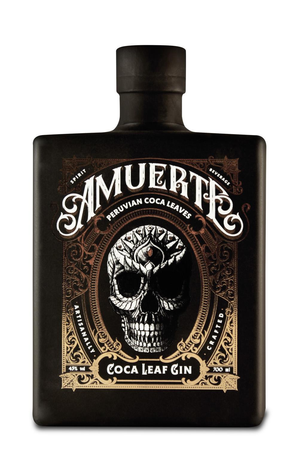 Amuerte Coca Leaf Gin 43% 0,7 l (čistá fľaša)