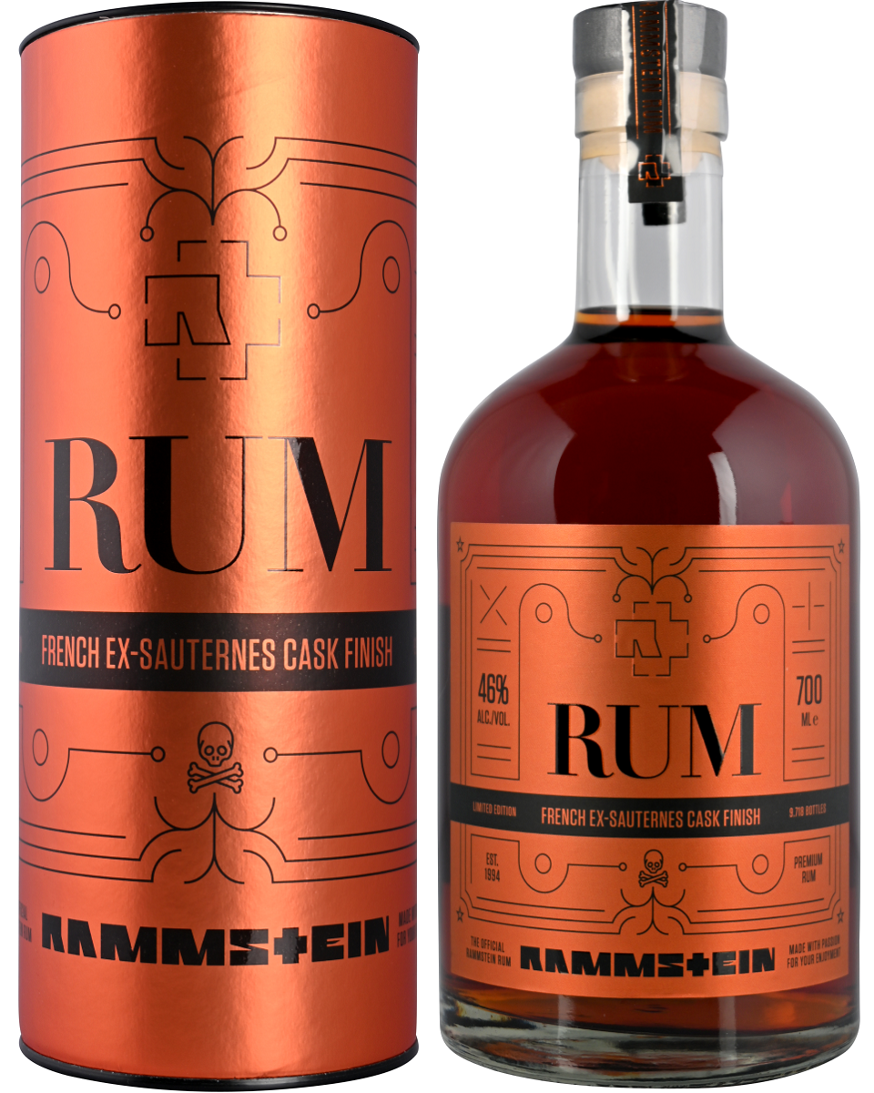 RAMMSTEIN LIMITED EDITION FRENCH EX-SAUTERNES CASK FINISH 0.70L 46% GB (tuba)