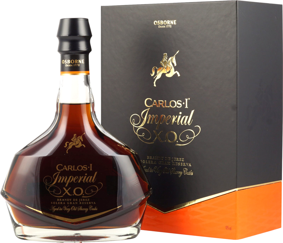 CARLOS I. XO GRAN RESERVA 0.70L 40% GB (kartón)