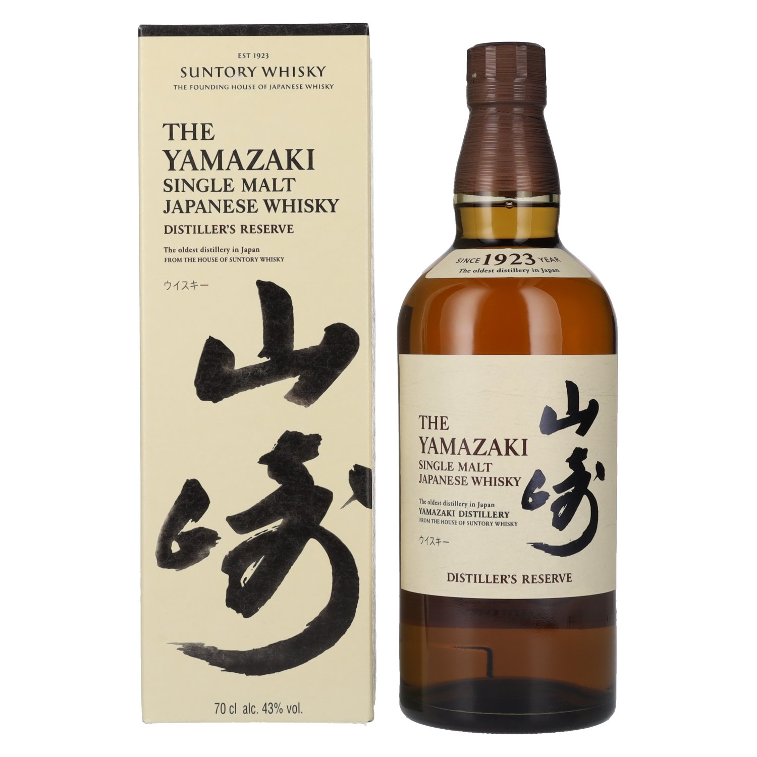 SUNTORY THE YAMAZAKI DISTILLER´S RESERVE 0.70 43% GB (kartón)