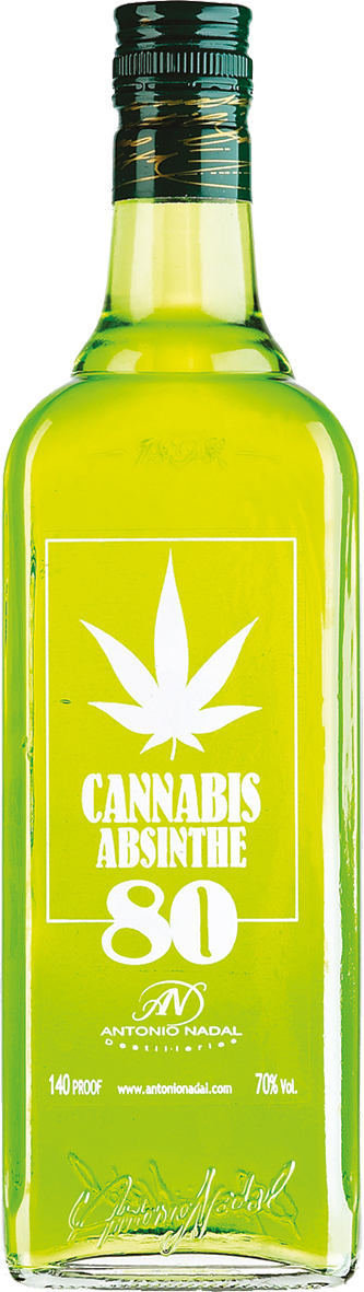 ABSINTHE CANNABIS 0.70L 70% (čistá fľaša)