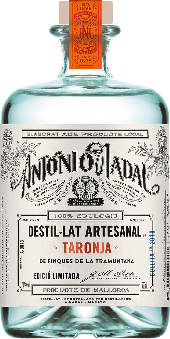 ANTONIO NADAL ORANGE/TARONJA 0.50L 40% (čistá fľaša)