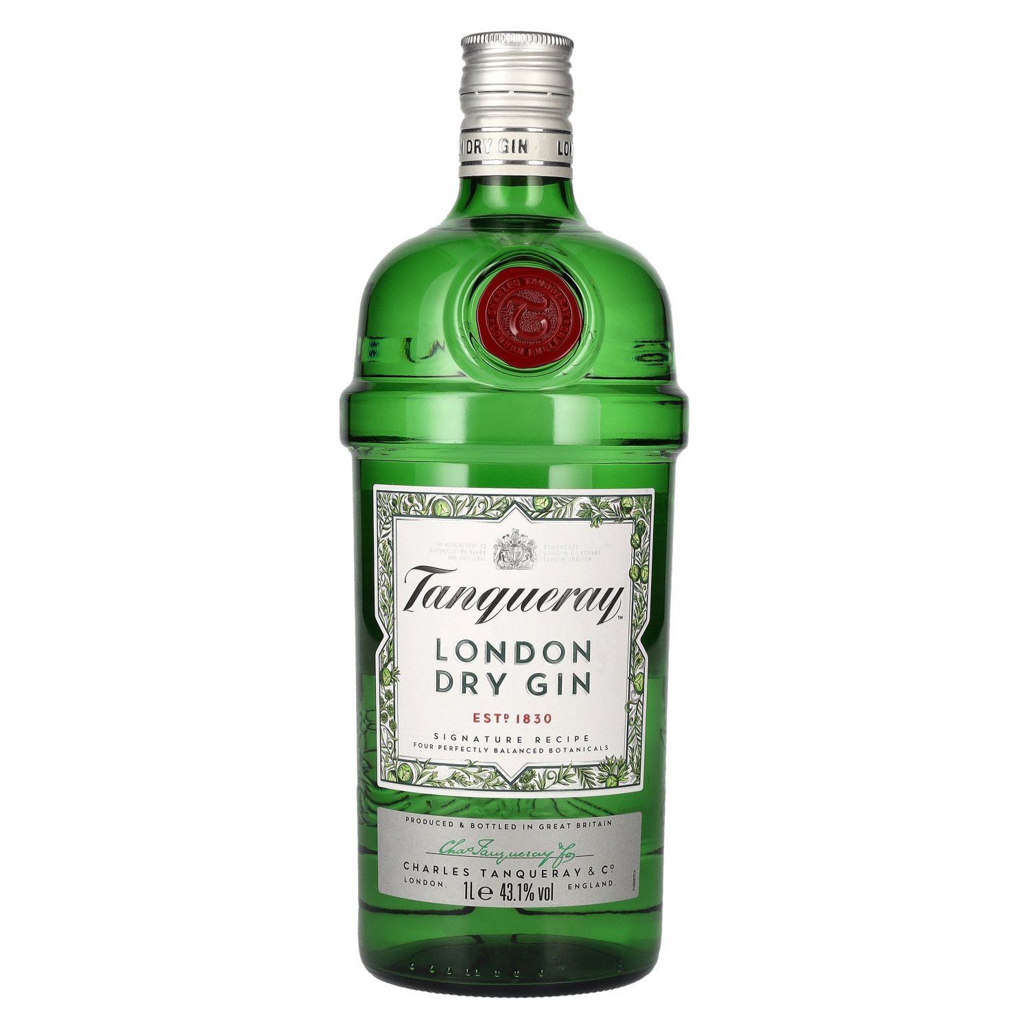 TANQUERAY LONDON GIN 1L 43.1% (čistá fľaša)