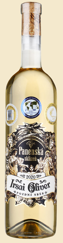 VÍNO KRIST IRSAI OLIVER PANENSKÉ VÍNO 0.75L 11% (čistá fľaša)