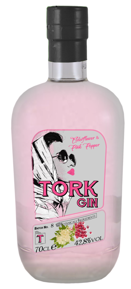 GIN TORK PINK PEPPER 0.70L 42.8% (čistá fľaša)