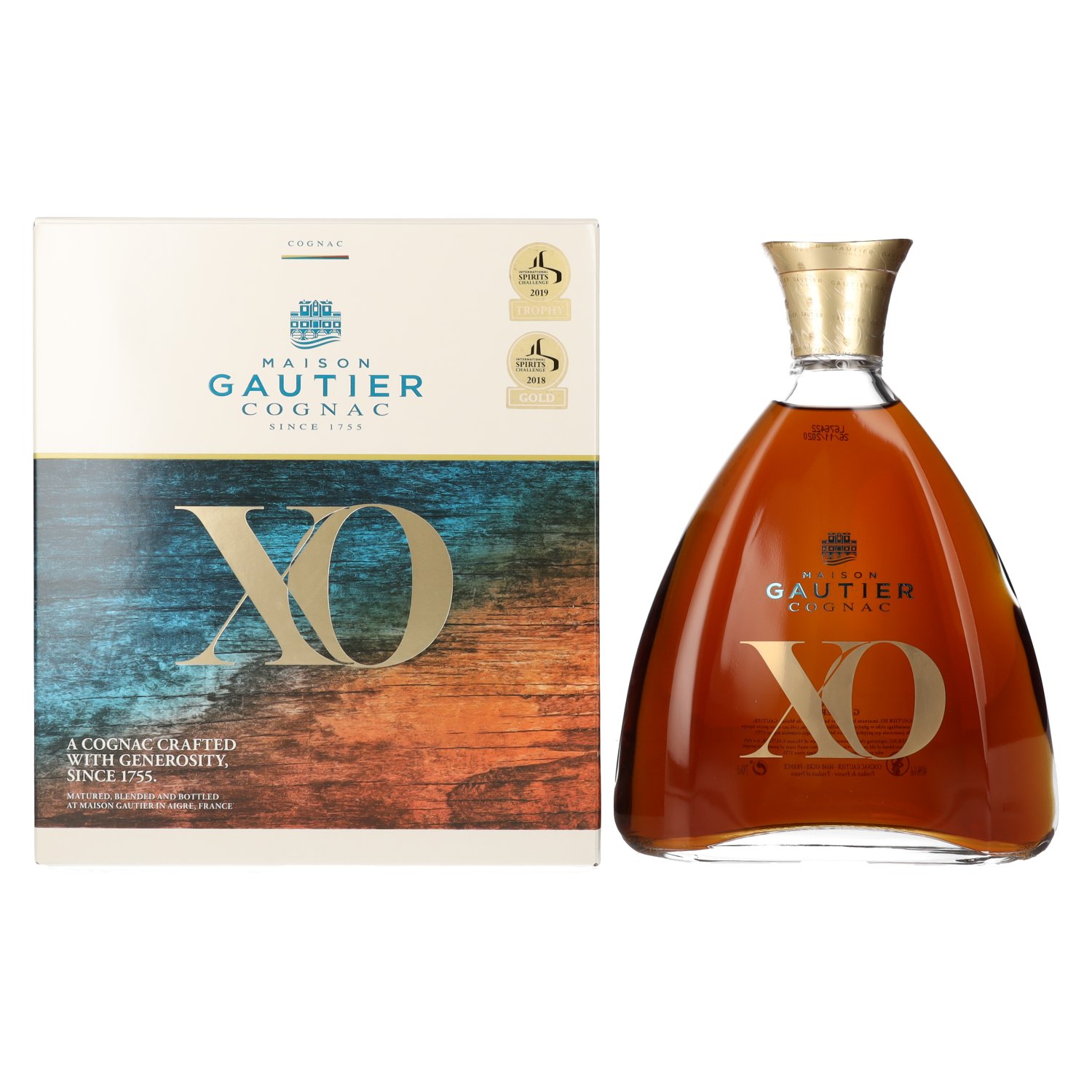 GAUTIER XO 0.70L 40% GB (kartón)