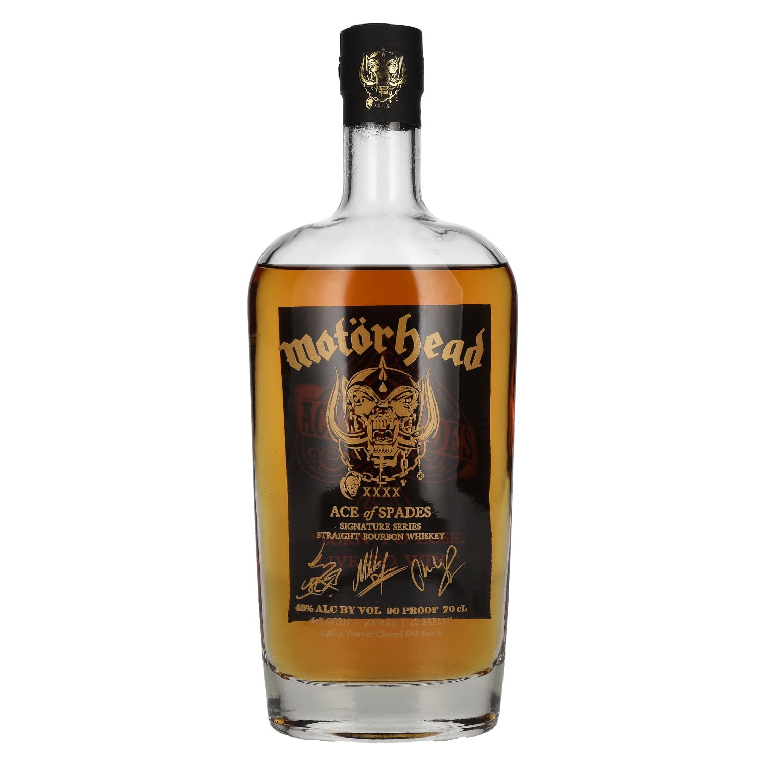 MOTORHEAD ACE OF SPADES SIGNATURE SERIES BOURBON 0.70L 45% (čistá fľaša)