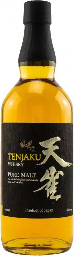 TENJAKU JAPANESE PURE MALT WHISKY 0.50L 43% (čistá fľaša)