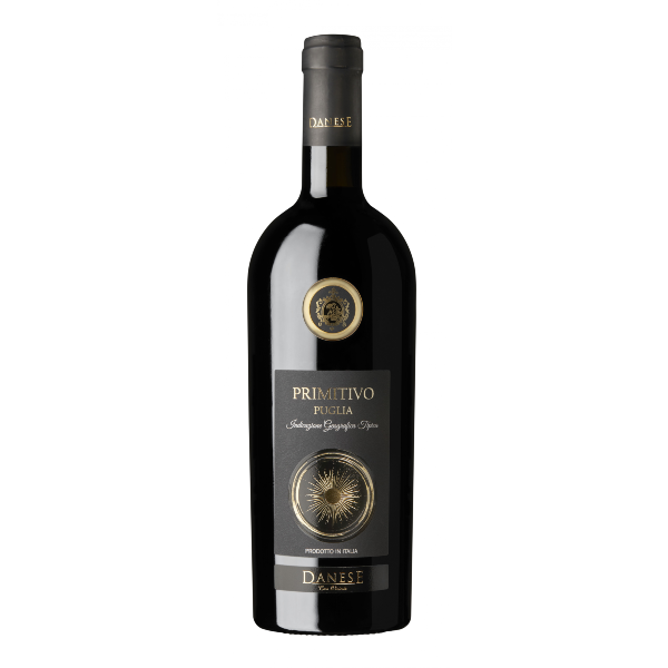 VÍNO DANESE PRIMITIVO PUGLIA 0.75L 14.5% (čistá fľaša)