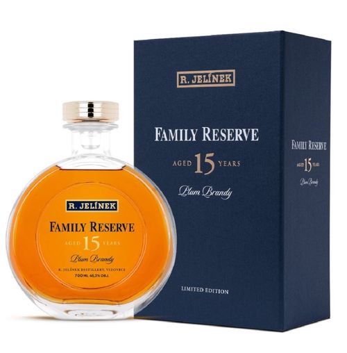 JELÍNEK SLIVOVICA FAMILY RESERVA 15 YO 0.70L 45.3% (kartón)