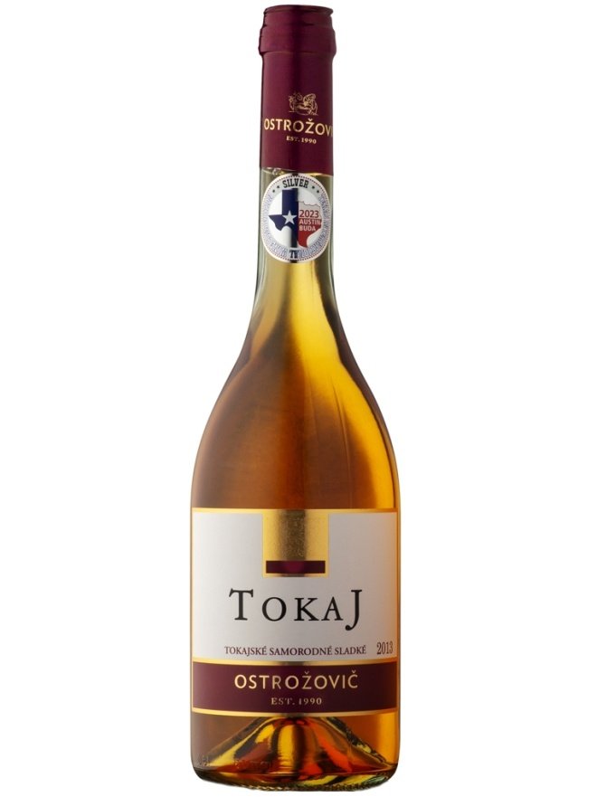 VÍNO J&J OSTROŽOVIČ TOKAJ SAMORODNÉ SLADKÉ 2013 0.5L 13% (čistá fľaša)