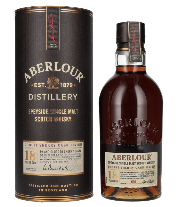 ABERLOUR 18 YO 0.70L 43% GB (tuba)