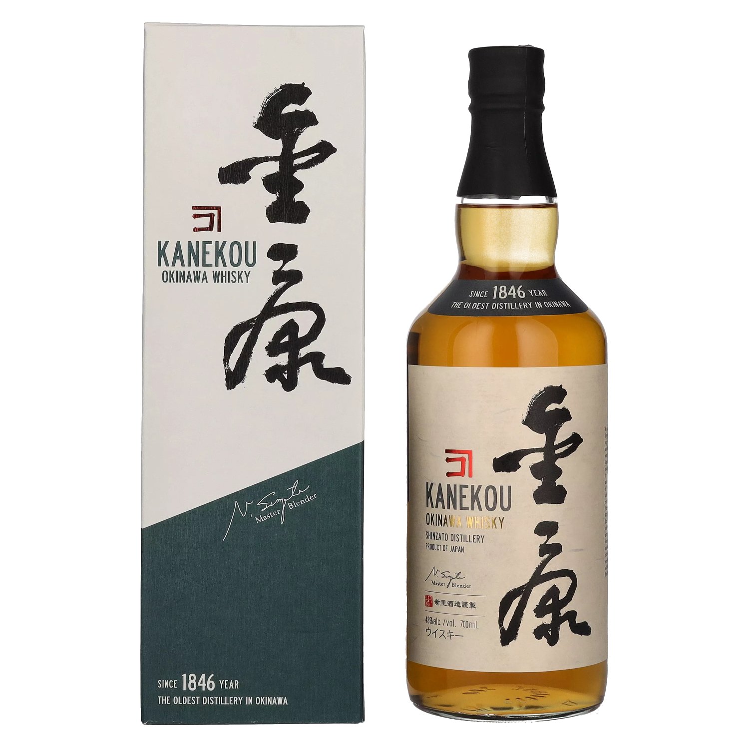 KANEKOU OKINAWA BLENDED 0.70L 43% GB (kartón)