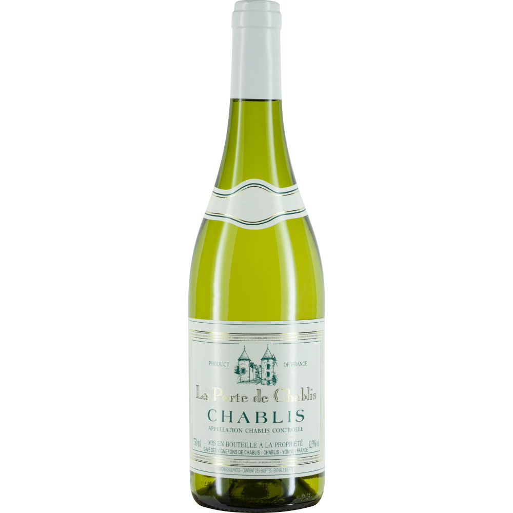 VÍNO CHABLIS AOC 0.75L 12.5% (čistá fľaša)