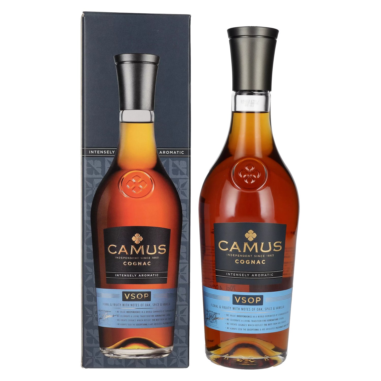 CAMUS VSOP INTENSELY AROMATIC 0.70L 40% GB (kartón)